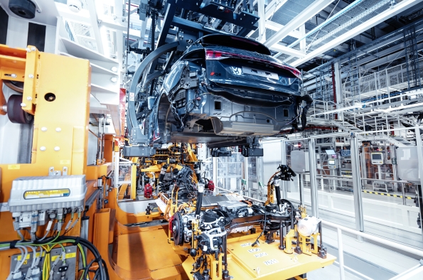 Audi Q6 e tron fábrica Ingolstadt 4