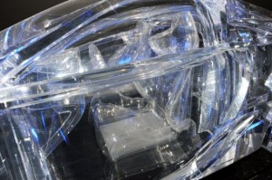 Coche transparente Lexus LFA lateral