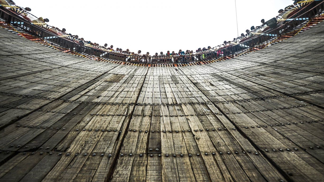 La pared de la muerte en India 2