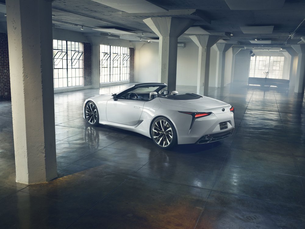 Lexus LC descapotable prototipo