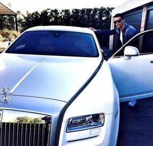 Cristiano Ronaldo - Rolls Royce Ghost