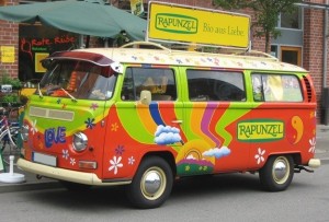 Volkswagen Bulli multicolor