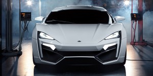 Lykan HyperSport delantera blanco