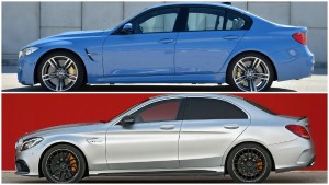 BMW M3 vs Mercedes C63 AMG