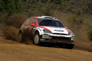 2002 World Rally Championship Round 13, Telstra Rally Australia 2002 31st October - 3rd November 2002. Colin McRae in action in the Ford Focus WRC. Photo: McKlein/LAT Tel: +44 (0)208 251 3000 Fax: +44 (0)208 251 3001 Somerset House, Somerset Road, Teddington, Middlesex, TW11 8RU United Kingdon.