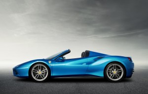 Ferrari 488 Spider lateral