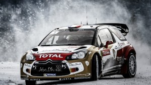 Citroen DS3 WRC nieve