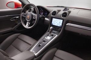 Porsche 718 Boxster S interior