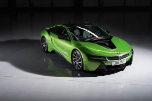 BMW i8 nuevas pinturas verde