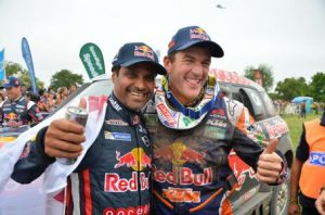 Marc Coma y Nasser Al-Attiyah Dakar 2015
