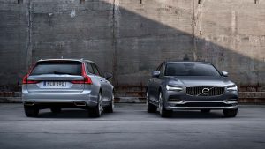 Volvo V90 delantera y trasera