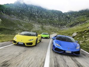 Lamborghini Huracan en Transilvania