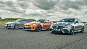 Nissan GTR vs Mercedes E63 S vs Audi RS7