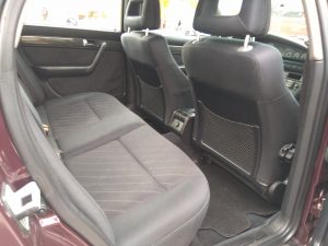 Interior trasero