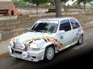 Renault 5 GT Turbo fase i 1986 rallye