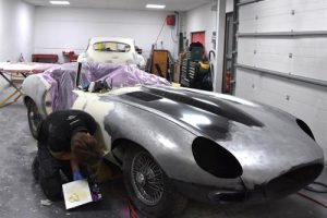 Jaguar E-Type restauración 2