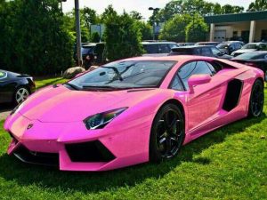 Lamborghini Aventador rosa Nicki Minaj