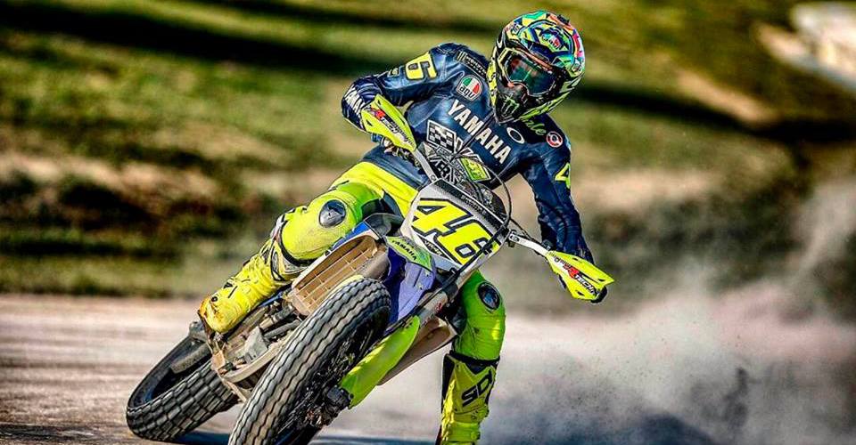 Valentino Rossi motocross